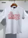 dsquared2 short sleeve t-shirt fit dsq2 mark white